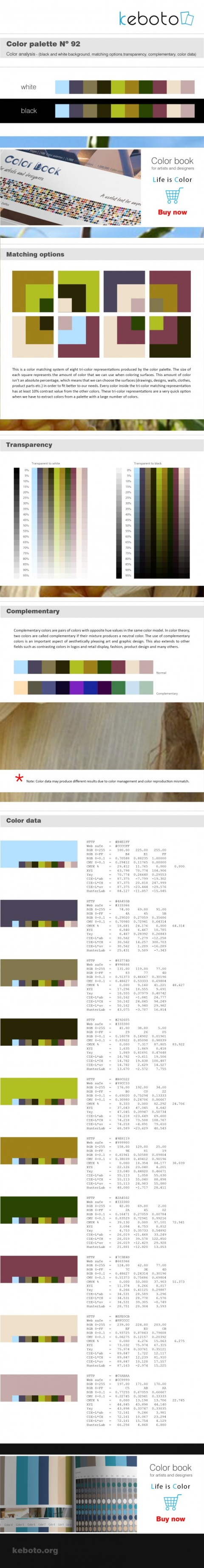 Keboto - Color Palette No92