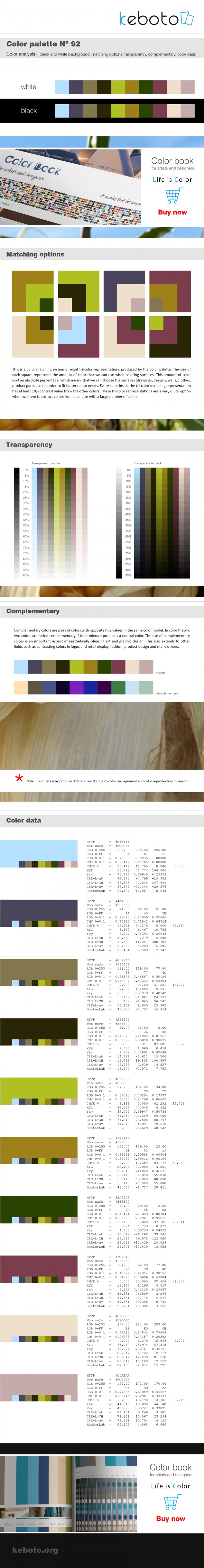 Keboto - Color Palette No92