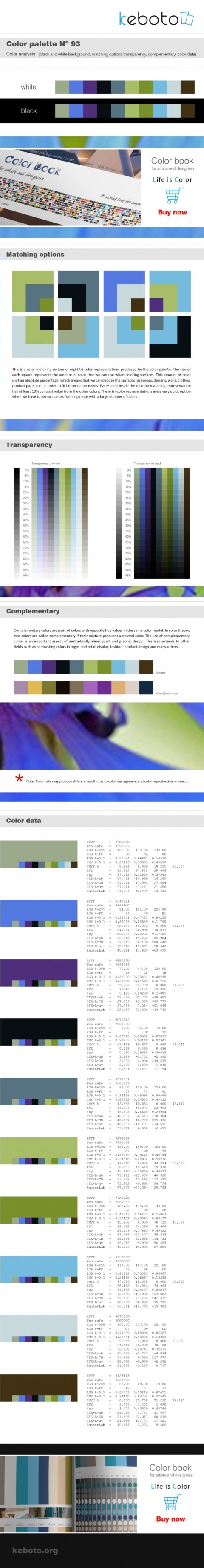 Keboto - Color Palette No93