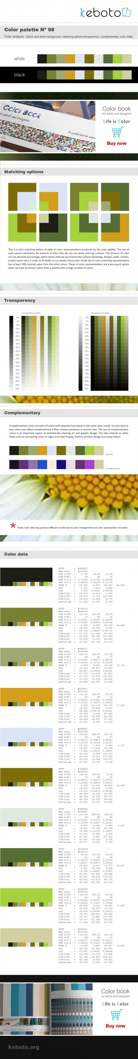 Keboto - Color Palette No98