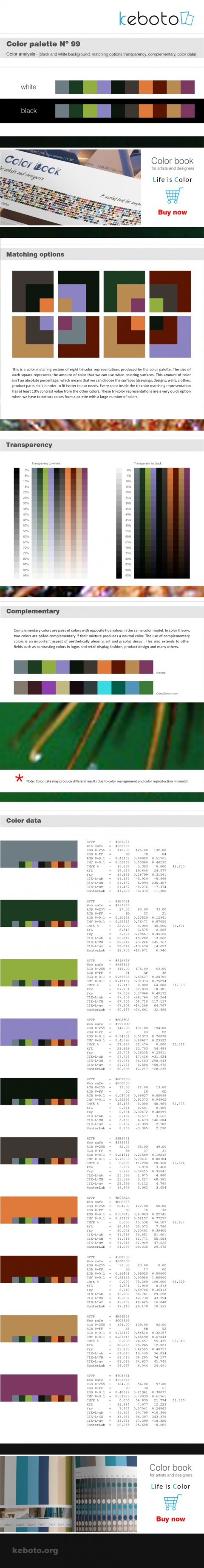 Keboto - Color Palette No99