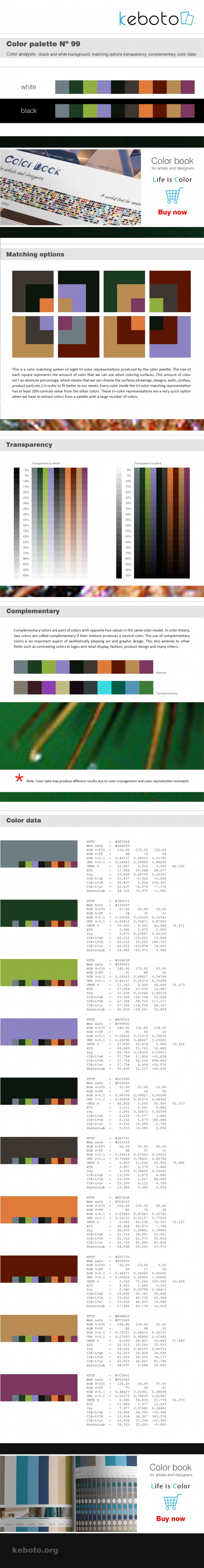 Keboto - Color Palette No99