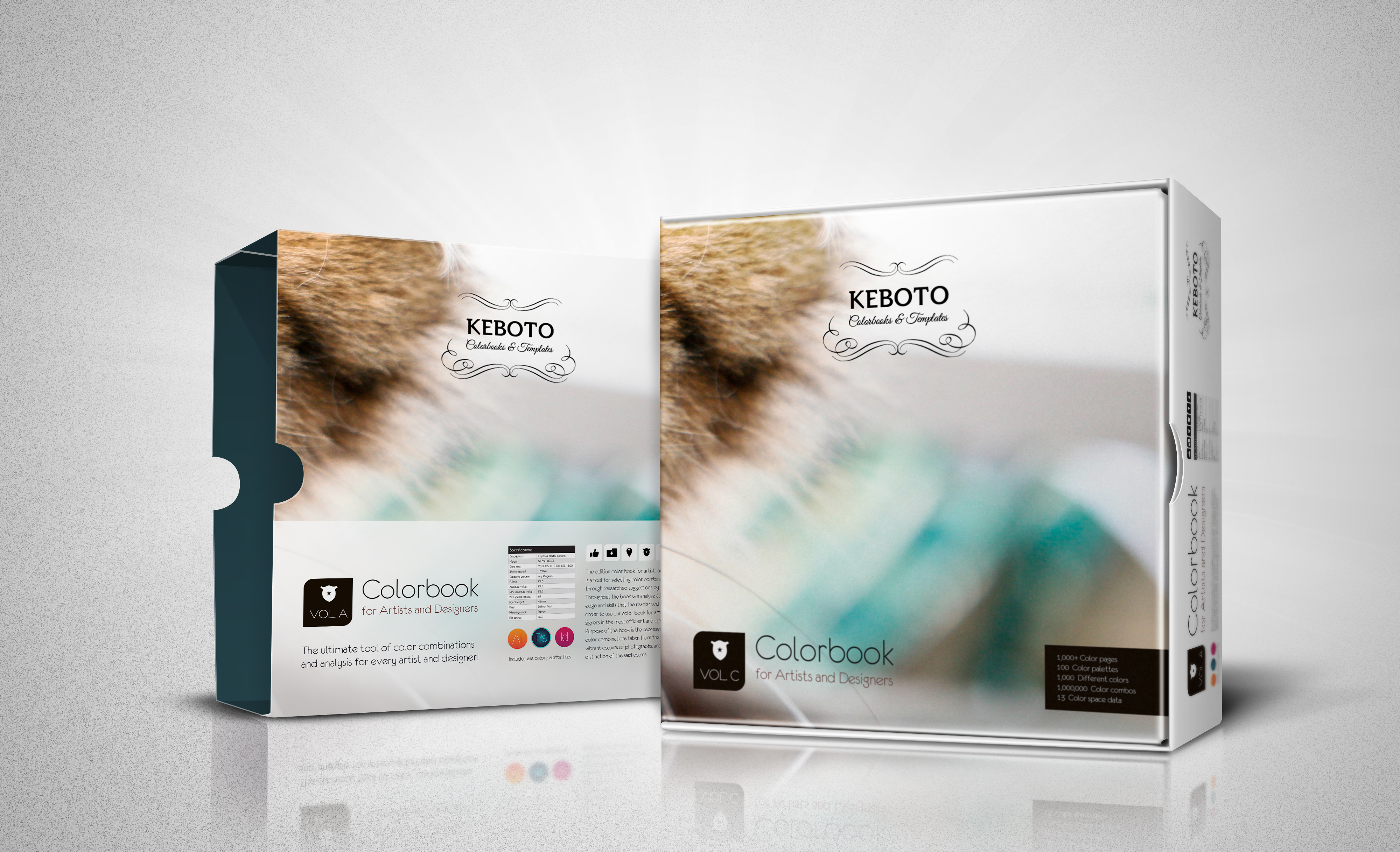 Colorbook for artist and designers Vol.C Preview Mockup