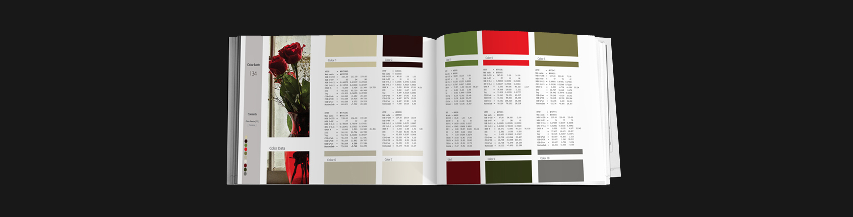 Color Book for artists and designers Pack A-B s5