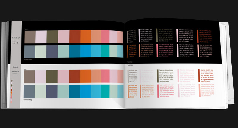 Color Book for artists and designers Pack A-C s3