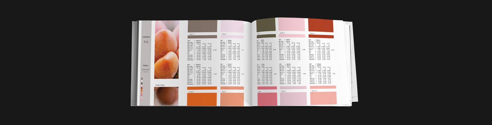 Color Book for artists and designers Pack A-C s5
