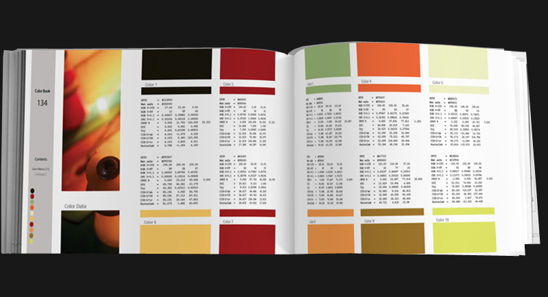 Color Book for artists and designers vol. A s5