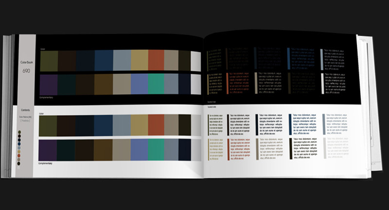 Color Book for artists and designers Pack A-D s3