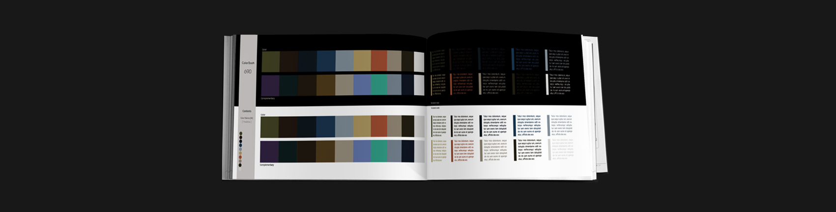 Color Book for artists and designers Pack A-D s3