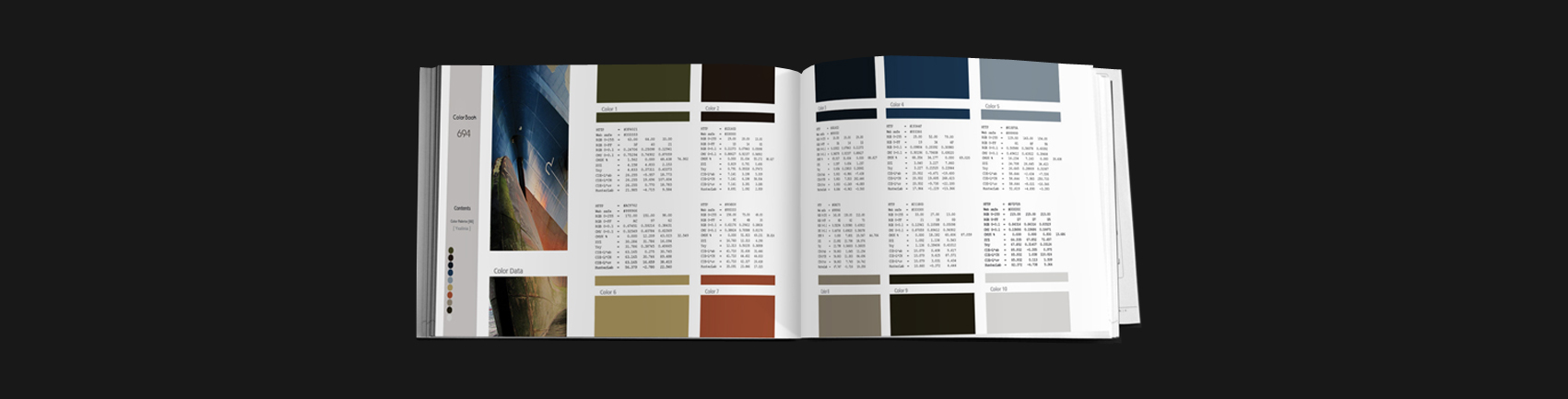 Color Book for artists and designers Pack A-D s5