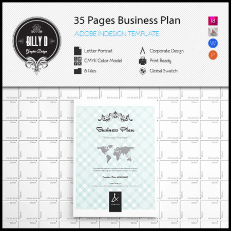 35 Pages Business Plan Template kfea