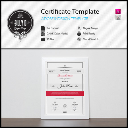 Certificate Template kfea