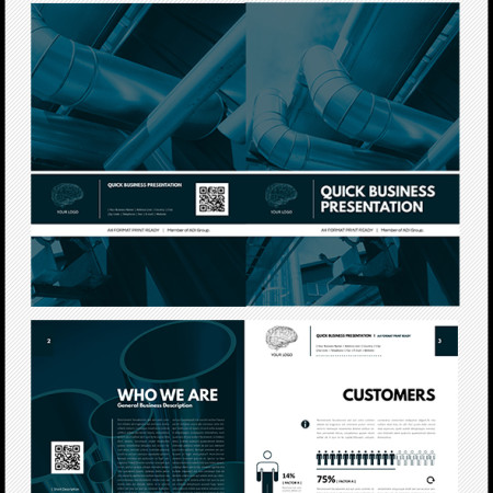 Quick Business Presentation template Preview Image 590x