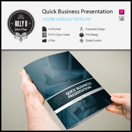 Quick Business Presentation template kfea