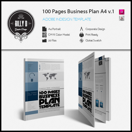 100 Pages Business Plan Template A4 v.1 kfea