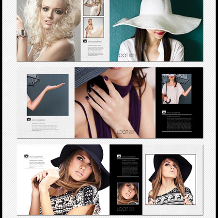 Loot - Photobook Template Preview Image 590x