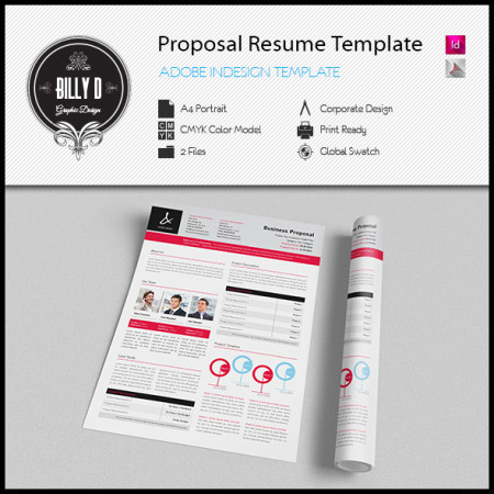 Proposal Resume Template kfea