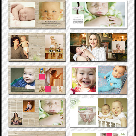 Swedy Children Photobook Template Preview Image 590x
