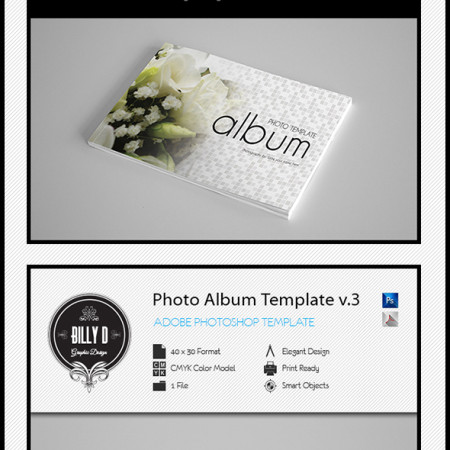 2x Photobook Templates Bundle Preview Image 590x