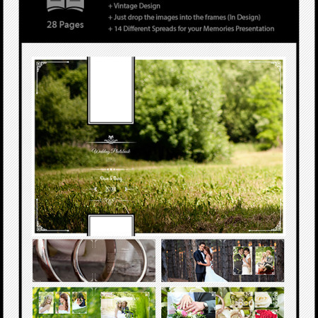 3x Photobook Templates Bundle Preview Image 590x