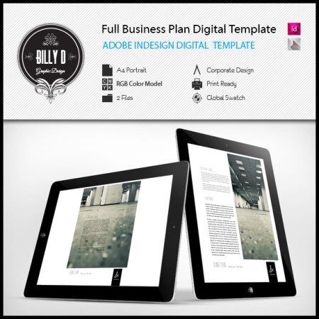 Full Business Plan Digital Template kfea