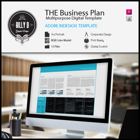 THE Business Plan - Multipurpose Digital Template kfea