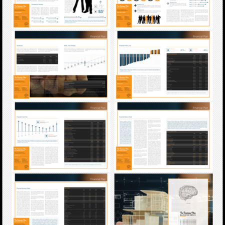 THE Business Plan - Multipurpose Template Preview Image 590x
