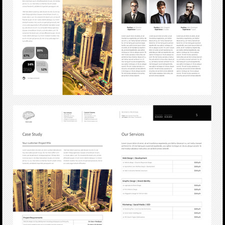 Web Design e-Proposal Template Preview Image 590x