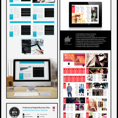 5x Digital Publishing Templates Bundle v3