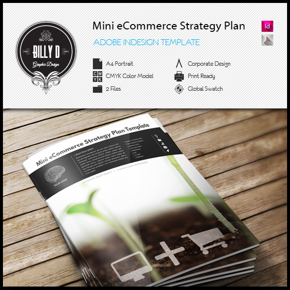 Mini e-Commerce Strategy Plan Template Preview Image 590 kfea