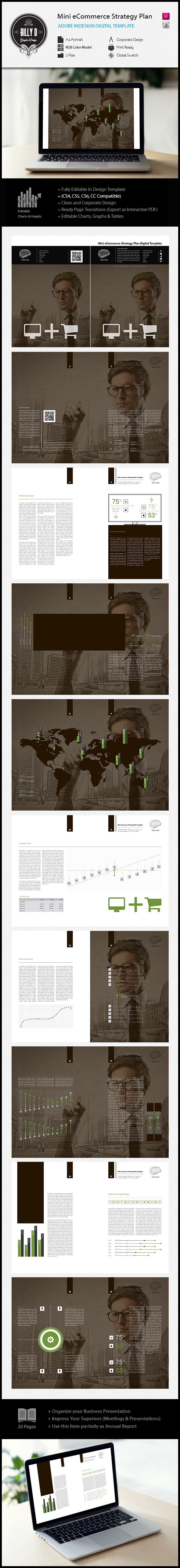 Mini eCommerce Strategy Plan Digital Template Preview Image 590x