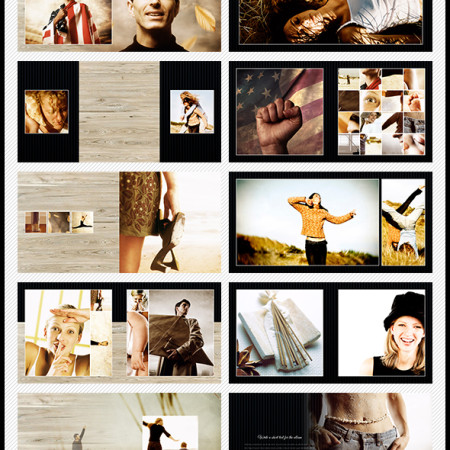 Swedy - Digital Photobook Template Preview Image 590x