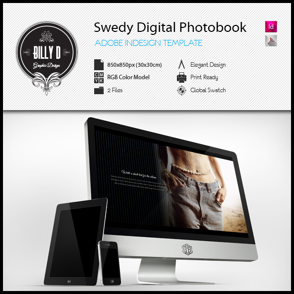Swedy - Digital Photobook Template kfea