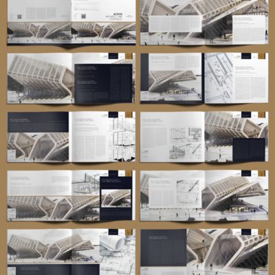 Acron Architecture Portfolio US Letter Landscape - Layouts