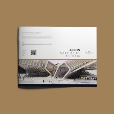 Acron Architecture Portfolio US Letter Landscape