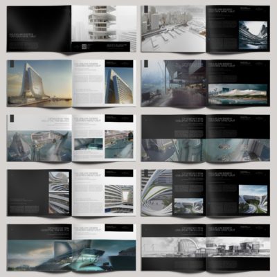 Architecture Landscape Portfolio - Layouts