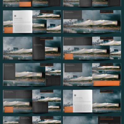 Architecture Portfolio 30 Pages US Letter Template - Layouts