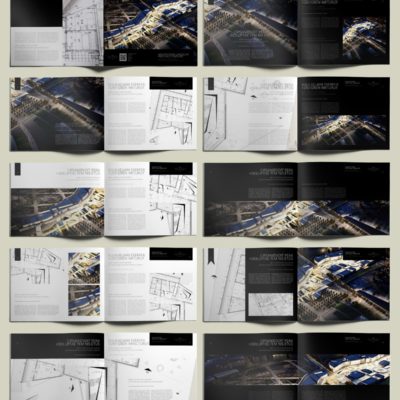 Architecture US Letter Landscape Portfolio - Layouts