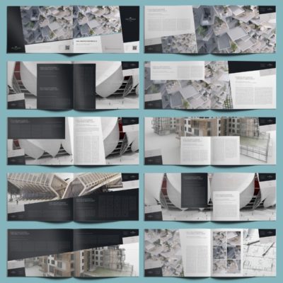 Domi Architecture Portfolio A4 Landscape - Layouts