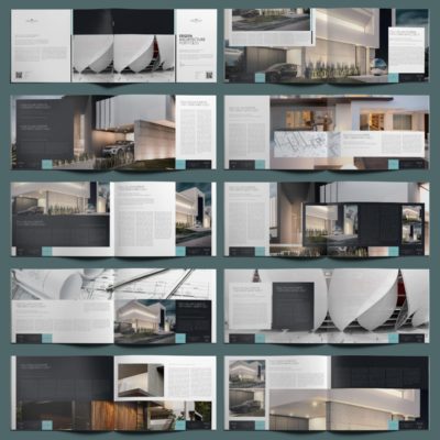 Ergon Architecture Portfolio A4 Landscape - Layouts
