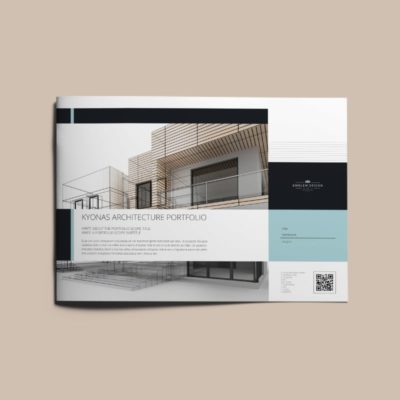 Kyonas Architecture Portfolio A4 Landscape