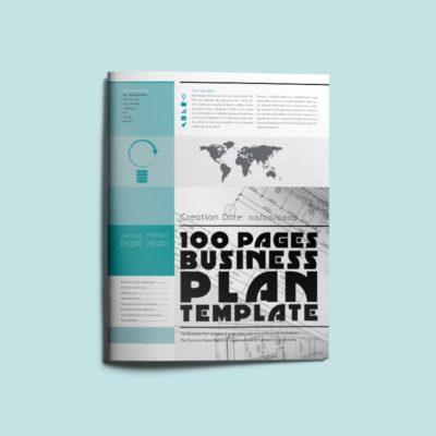 100 Pages Business Plan Template Letter