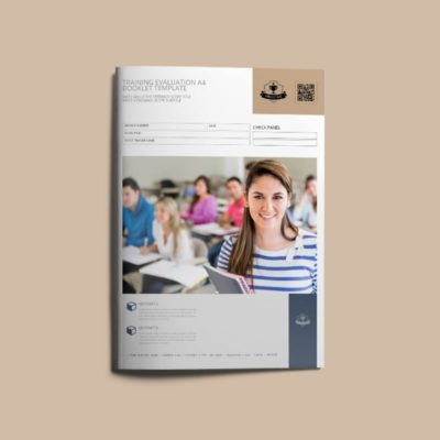 Training Evaluation A4 Booklet Template