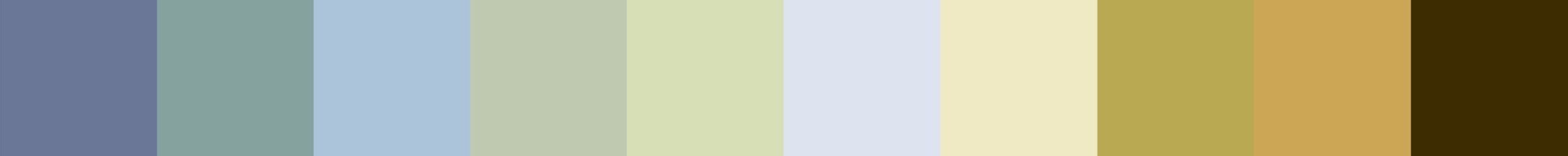 281 Antedafia Color Palette