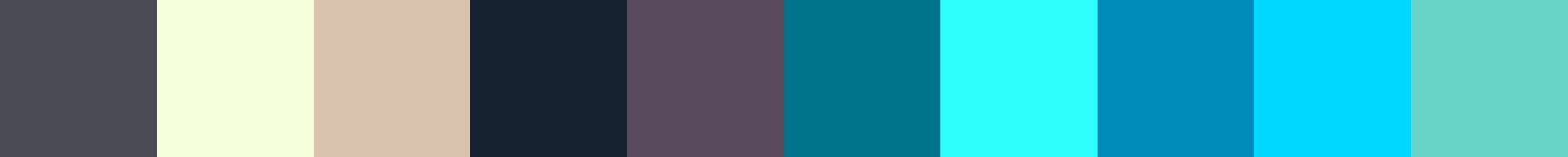 282 Thaltia Color Palette